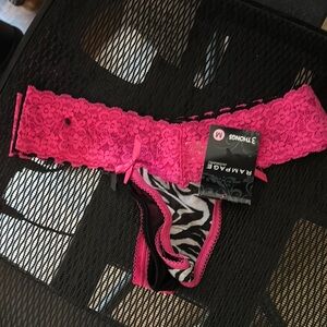 NWT Set of 3 lace thongs by Rampage